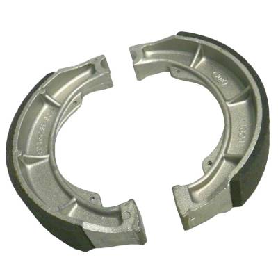 Rareelectrical - Rear Brake Shoes Compatible With Suzuki Lt185 Quadrunner 181Cc Lt125 124Cc Sohc 1984-1987 Lt160