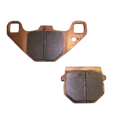 Rareelectrical - Brake Pads Compatible With 1984-1996 Kawasaki Kx 80 100 Motocross Mini Mx Dirt Bike Can-Am Rally