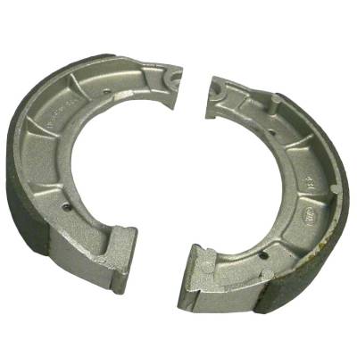 Rareelectrical - Brake Shoes Compatible With 1975-1978 Yamaha Dt 400 Enduro Motorcycle Front Rear Drum Yamaha Bear
