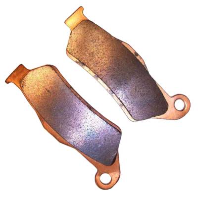 Rareelectrical - 1995-2005 Husqvarna Front And Rear Brake Pad Set Direct Replacement Semi-Metallic Motorcycle Dirt