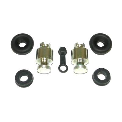 Rareelectrical - Drum Brake Wheel Cylinder Rebuild Kit Compatible With 1986-1989 Honda Trx 350 Atv Rear Brake Piston