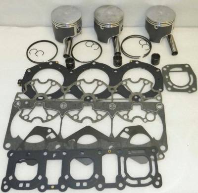 Rareelectrical - Platinum Rebuild Kit 84.00Mm Bore Compatible With Yamaha Gp 1200 1997-1999 Suv 1200 1999-2000 Ls