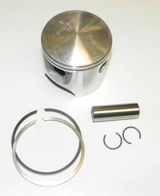 Rareelectrical - Piston Kit Compatible With 1989-1996 Sea-Doo 580 Rotax 587Cc Explorer Gt Gts Gtx Sp Spi Spx Xp 580