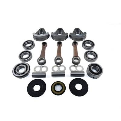 Rareelectrical - Crankshaft Rebuild Kit Compatible With 2000-2008 Yamaha Gp-R 1200 Gp-R 1300 Gp1300r 66V 1176Cc 80Mm