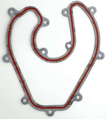 Rareelectrical - Cooling Water Jacket Cover Gasket Compatible With Polaris Genesis 1200 Msx 140 1200 Virage 800 800Cc