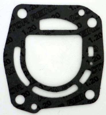 Rareelectrical - Muffler Damper Gasket Compatible With Yamaha Ls 2000 Lx 210 Ar 210 Jet Boat Gp1200 Suv1200 Xl1200
