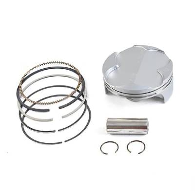 Rareelectrical - New Piston Kit 75.96Mm Compatible With Ktm Exc-F 250 2007-2013 Sx-F 250 2005-2012 Xc-F 250 2007-2013