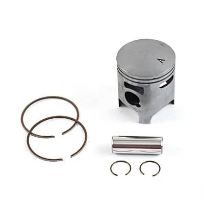Rareelectrical - New Piston Kit 46.96Mm Compatible With Kawasaki Kx 80 Motocross 1988-2000 Kx 80 Big Wheel 1988-1994