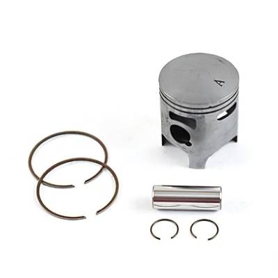 Rareelectrical - New Piston Kit 46.98Mm Compatible With Kawasaki Kx 80 Motocross 1988-2000 Kx 80 Big Wheel 1988-1994