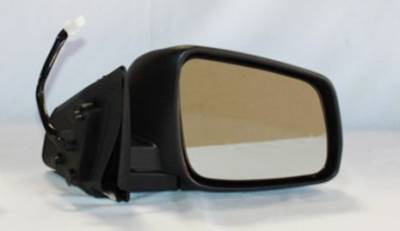Rareelectrical - Right Passenger Side Heated Power Mirror Compatible With 2008-2011 Mitsubishi Lancer De Es Gts