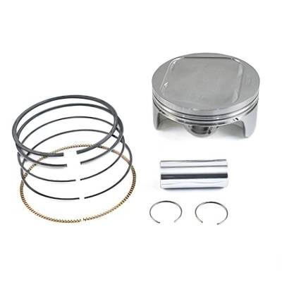 Rareelectrical - New Piston Kit 1.0Mm Oversize 103Mm Compatible With Honda Trx700xx 2008-2009 686Cc Liquid-Cooled