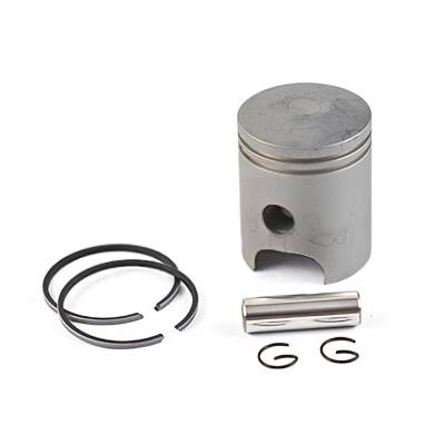 Rareelectrical - New Piston Kit 0.5Mm Oversize 47.5Mm Compatible With Yamaha Pw80 1983-2006 79Cc Air-Cooled 2-Stroke