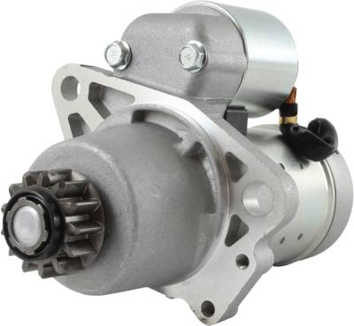 Rareelectrical - 12V 1.4Kw Pmgr Starter Motor Compatible With 2001-2007 Nissan X-Trail T30 2.5L Qr25de Dohc Inline-4