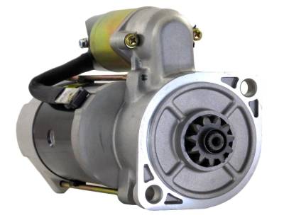 Rareelectrical - 24V Starter Motor Compatible With 1994-2010 Perkins 1104C 1104D 1106C 1106D Man L2000 M2000 Tgl Tgm