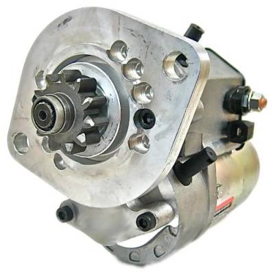 Rareelectrical - New 12V 11T Cw Starter Compatible With Rhino 3320 3324 4134 Hercules 2282 2284 Tractor Qd1247a