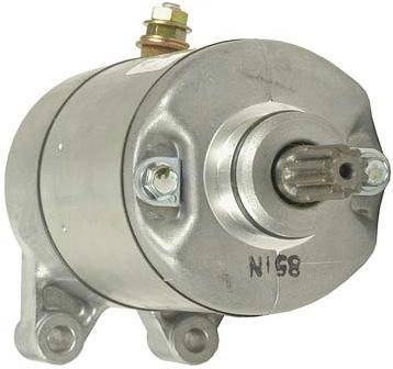 Rareelectrical - New 12V Cw 10-Tooth Pmdd Starter Motor Compatible With 1989-1990 Honda Fl400r Pilot 397Cc
