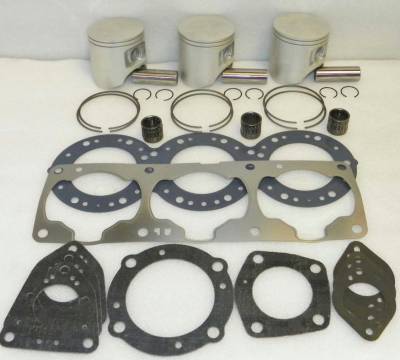 Rareelectrical - Rebuild Kit 0.5Mm Over 80.50Mm Compatible With Kawasaki Zxi 1100 1996-2003 Stx 1100 1997-1999 1071Cc