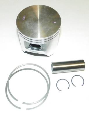 Rareelectrical - New Piston Kit Compatible With .25Mm Over Kawasaki 96-97 Ss Super Sport Xi 98-02 Sxi Pro 750Cc