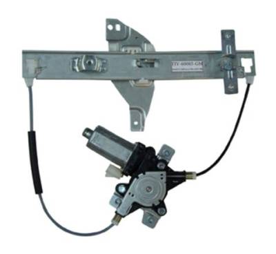 Rareelectrical - New Rear Right Window Regulator Compatible With 00 01 02 03 04 05 Chevrolet Impala Gm1551113 82143