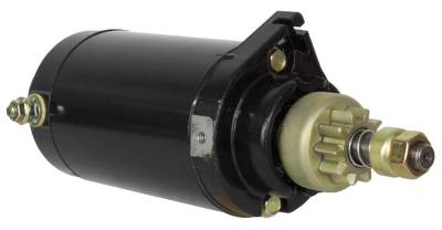 Rareelectrical - Starter Motor Compatible With Mercury 50Hp 60Hp Mariner 3-Cylinder 2-Stroke Outboard Engine