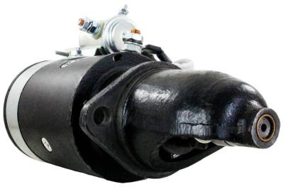 Rareelectrical - New 6 Volt Starter Motor With Solenoid 10-Tooth Ccw Compatible With 1939-1962 Farmall A B C Super C