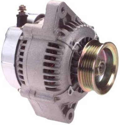 Rareelectrical - New 65 Amp Alternator Compatible With 1986-1989 Honda Accord Dx Lx 2.0L I4 Sohc A20a1 12V Ccw