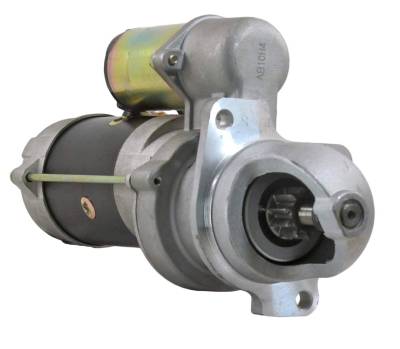 Rareelectrical - New 12 Volts 10 Teeth Starter Compatible With Oshkosh Trucks Clark Perkins 10461460 10479604