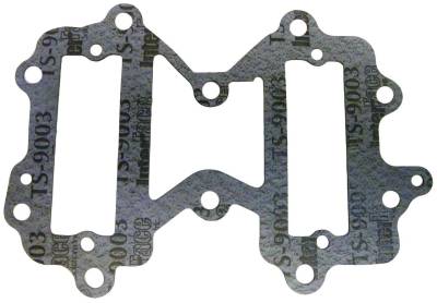 Rareelectrical - Intake Gasket Compatible With 1980-1997 Johnson Evinrude 40 45 48 50 55 60Hp 2-Cylinder Looper