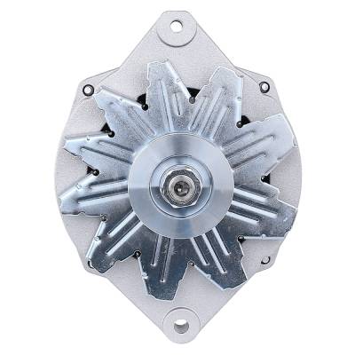 Rareelectrical - New Isolated Ground Cucv 12V 100A Alternator Compatible With 1984-1987 Military M1008 M1009 M1028