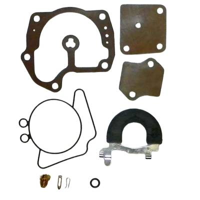 Rareelectrical - Carb Rebuild Kit Compatible With 1985-2001 Johnson/Evinrude V4/V6 2-Stroke Looper 90-300Hp Marine