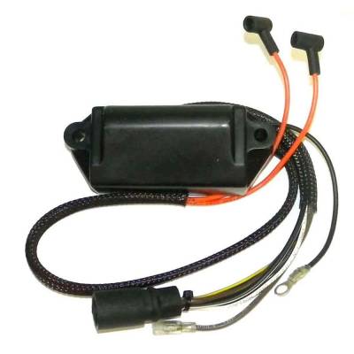 Rareelectrical - Cd2 Sl6100 Power Pack 6100 Rpm Ignition Compatible With 1993-2005 Johnson Evinrude 18-50Hp