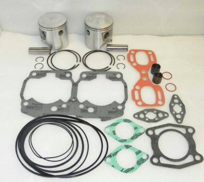 Rareelectrical - Rebuild Kit Standard 82.00Mm Compatible With Sea-Doo Gsx Gtx Spx Xp 800 Challenger Rotax 787Cc (800)