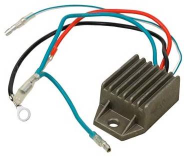 Rareelectrical - New Regulator Rectifier Compatible Withyamaha Ob 40Hp 1200Gp 1200Suv 40Elrt 6H2-81960-00-00