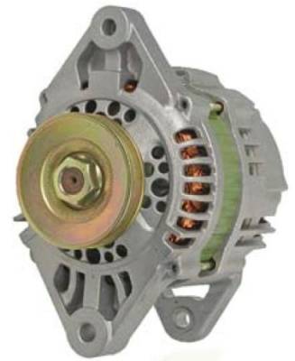 Rareelectrical - New 12 Volt 40A Alternator V-Belt 1-Groove Regulator 12 O'clock Compatible With John Deere 5103 Ag