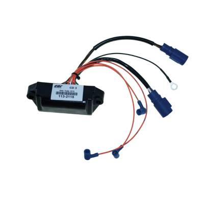 Rareelectrical - Outboard Power Pack Compatible With 1986-1991 Johnson Evinrude 3-Cyl 60 70 75 Hp Looper Cd3 Ignition