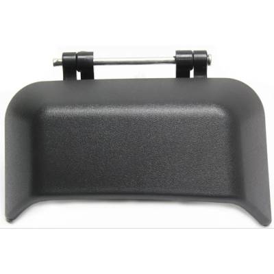 Rareelectrical - Rear Passenger Side Exterior Door Handle Compatible With 2007-2017 Jeep Compass Textured Black
