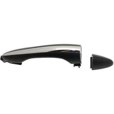 Rareelectrical - Left Rear Exterior Door Handle Compatible With 2012-2015 Kia Optima Primed Paintable Without Key