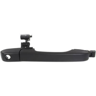 Rareelectrical - Right Front Exterior Door Handle Compatible With 2002-2006 Honda Cr-V Textured Black With Key Hole