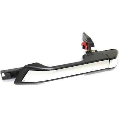 Rareelectrical - New Rear Driver Side Exterior Door Handle Compatible With 2011-2017 Honda Odyssey Primed Paintable