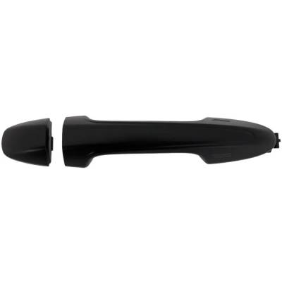 Rareelectrical - Front Passenger Side Exterior Door Handle Compatible With 2013-2018 Toyota Rav4 Primed Paintable