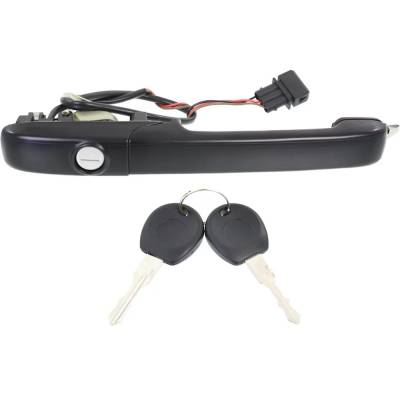 Rareelectrical - New Front Driver Side Exterior Door Handle Compatible With 1994-1997 Volkswagen Passat Textured