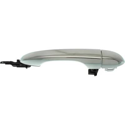 Rareelectrical - Front Or Rear Driver Side Exterior Door Handle Compatible With 2013-2018 Jeep Cherokee Dodge Dart
