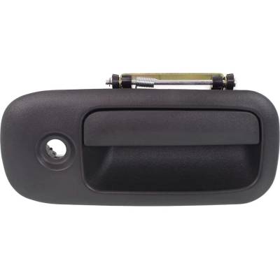 Rareelectrical - Right Front Exterior Door Handle Compatible With 2010-2023 Gmc Savana Textured Black Without Key