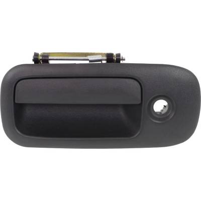 Rareelectrical - Front Driver Side Exterior Door Handle Compatible With 2010-2023 Gmc Savana Textured Black With Key