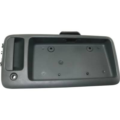 Rareelectrical - Rear Exterior Door Handle Compatible With 1996-2002 Chevrolet Express Gmc Savana Textured Gray