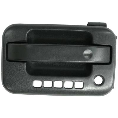 Rareelectrical - Front Driver Side Exterior Door Handle Fits 2004-2008 Lincoln Mark Ford F-150 Textured Black With