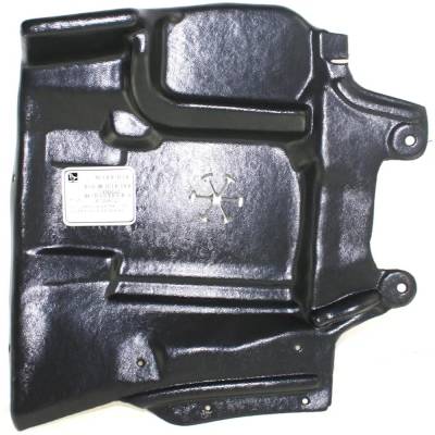Rareelectrical - Fender Splash Shield Compatible With 2003-2006 Mitsubishi Outlander Right Passenger Side Plastic