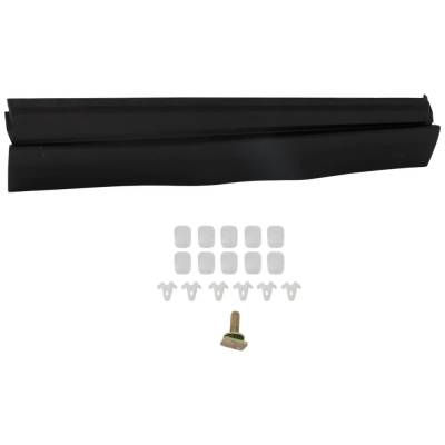 Rareelectrical - New Black Door Molding And Beltlines Compatible With Toyota Highlander Se 6 Cyl 3.5L Highlander