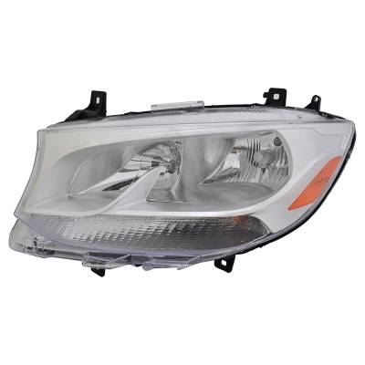 Rareelectrical - New Left Headlight Compatible With Mercedes-Benz Sprinter 2500 Extended Cargo Van 2019 2020 By Part