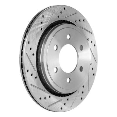 Rareelectrical - New Performance Rotor Brake Disc Compatible With Ford F-150 Xl 6 Cyl 2.7L F-150 Lariat 6 Cyl 2.7L